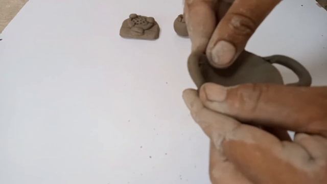 DIY How to make polymer clay miniature house, kitchen set,Bullock cart, Hand Pump,Tree | Village