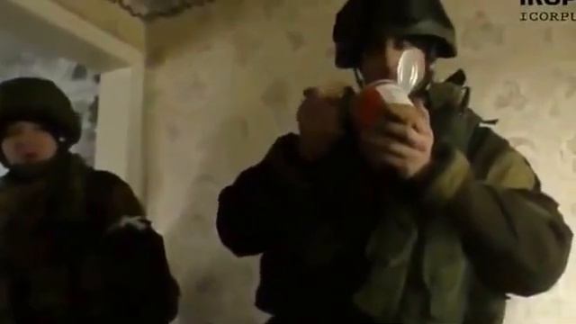 Ополчение Бой в Донецке War in Donbass