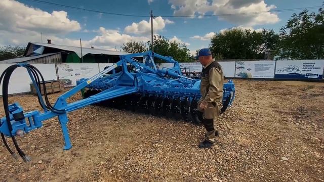 От сборки до пусконаладки в поле (Аналог Lemken)  дисковой бороны БД-4,5 ООО "Донской Экскаватор"