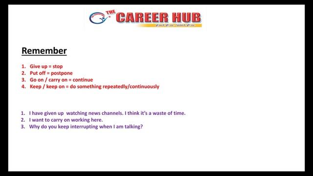 VERB +____ -ING/ VERB +TO + _____ || Infinitive/ Participle/ Gerund // THE CAREER HUB смотреть онлайн