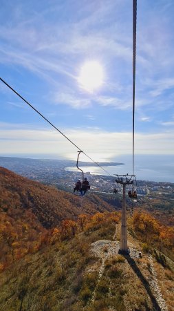 Канатная дорога Сафари-Парк в Геленджике.