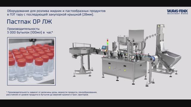 Упаковочное оборудование. Розлив антисептиков на оборудовании Пастпак ОР ЛЖ