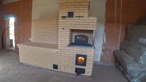 Русская печь с лежанкой по техрешению И.В. Кузнецова.