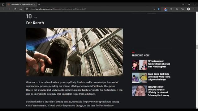 The Gamer.Com Ranks Dishonored Abilities Across Series From Worst To Best смотреть онлайн