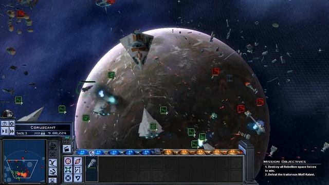 Let's Play Star Wars: Empire at War (Empire Campaign) - part 33: Death to Kalast смотреть онлайн