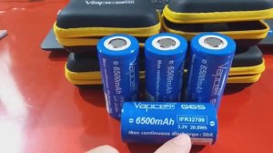 LiFePO4 32700 Vapcell G65 6500mAh
