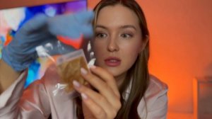 АСМР Невролог - Проверка Зрения и Черепных Нервов ASMR Cranial Nerve Exam, Eye Exam, Ear exam