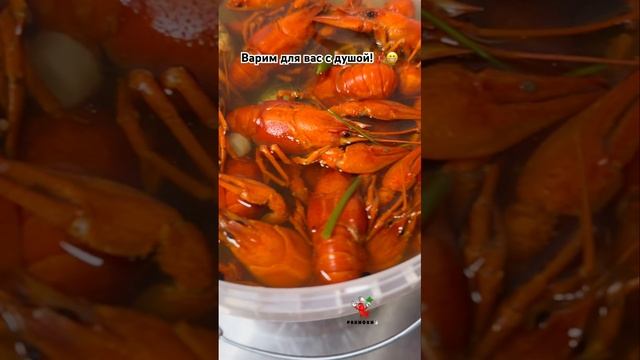 Варим для вас от всей души!🦞😁 #ракиоки #seafood #раки #вареныераки #живыераки #еда #food #moscow