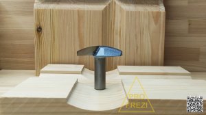 Галтельная фреза  Tideway 50,8 для филенки и фасадов. Фрезы для ручного фрезера и станков с ЧПУ