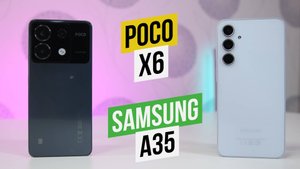 Samsung A35 - Poco X6