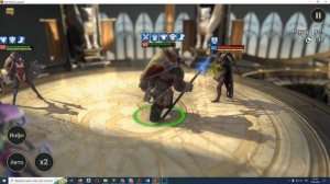 Raid: SL # 017. Дичь на Арене. Гай Триумфатор, в каменной коже, в соло - редкостная тварь.