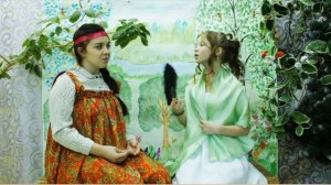 Видеоинсценировка фрагмента повести А.С.Пушкина "Барышня-крестьянка"