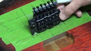 How to install a Floyd Rose tremolo without a template