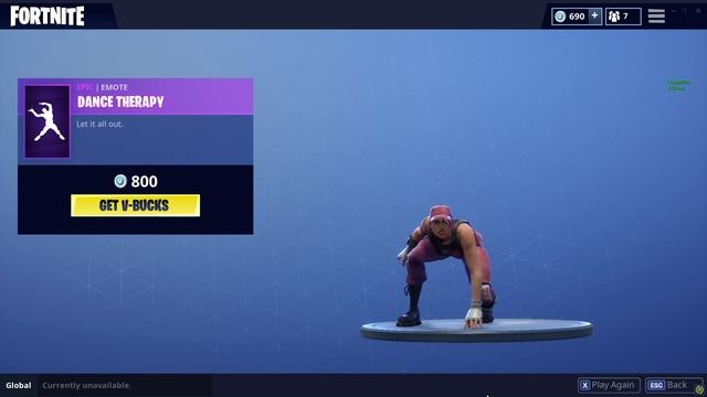 *NEW* DANCE THERAPY & SKY STALKER SKIN (August 29 Fortnite Item Shop)