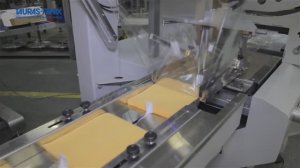 Индивидуальная упаковка тряпок для мытья на упаковочной линии ЛИНЕПАК Ф3М