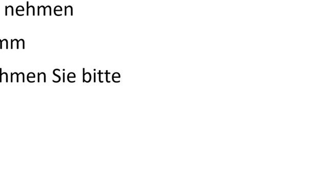 Немецкий язык для начинающих. 246 урок Спряжение глагола брать смотреть онлайн