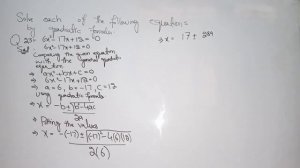 10th class Maths Chapter 1 Exercise 1.1 Question 23 || How to solve equations by Quadratic formua