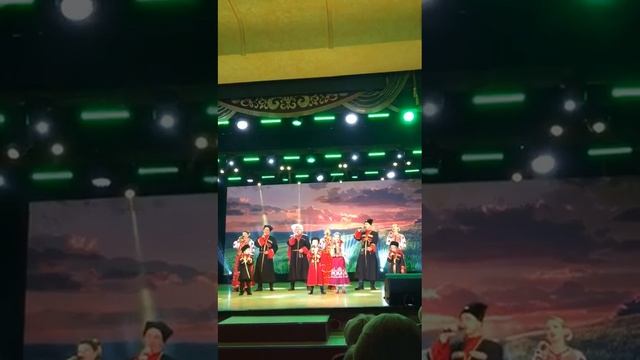 Творческая династия Фалько (г. Анапа) - "Мой дед - казак" (отрывок 1), Гортеатр г. Анапы, 08.07.2024