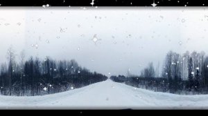 2) Село Вонданка.  Зима. Даровской район.