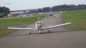 Piper PA-28-180 Challenger PH-OKX (ex hb-okx) Teuge Airport 17 Okt 2021