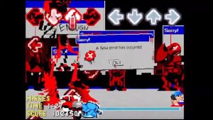 Friday Night Funkin |Fatal error sonic exe mod