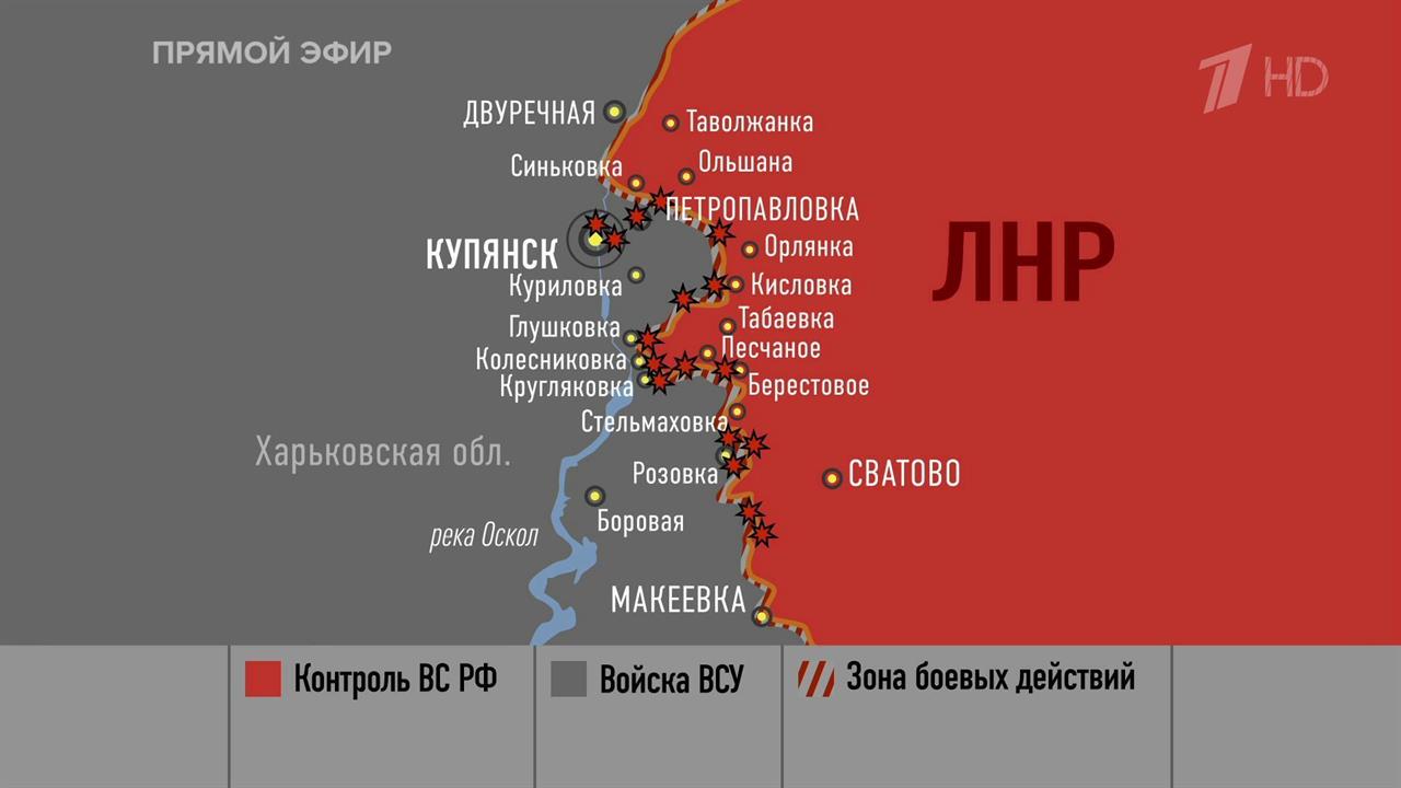 Рожин: российским военным осталось 8,5 километра до станции Купянск-Узловой