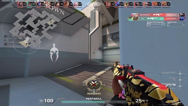 Valorant Champions Bundle Ace + Overkill Sound #ChampionsBundle #Valorant