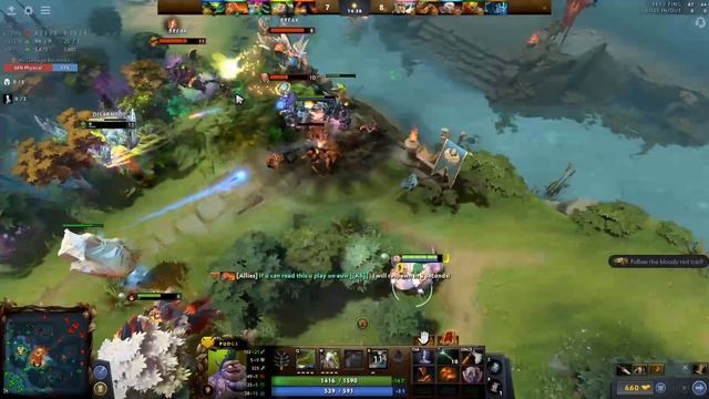 Divine III Game Pos 3 Pudge // GamePlay 7.29 смотреть онлайн