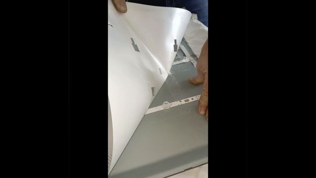 HAIER LE43K6000SF замена подсветки