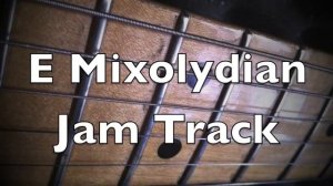 E Mixolydian Mode Majestic Mood Groove Backing Track