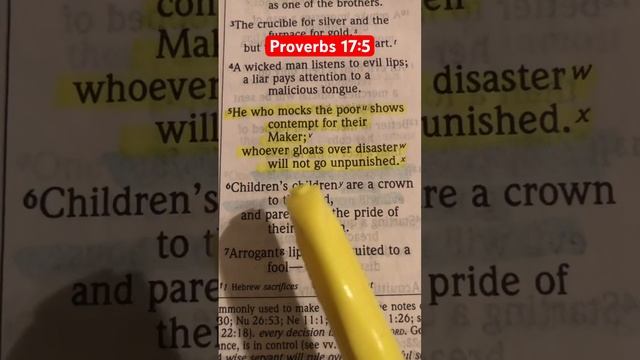 Proverbs 17:5. #jesuschrist #bible #bibleverse #christianity