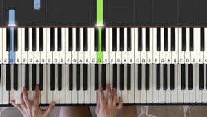 SLOW EASY PIANO TUTORIAL - LARA'S THEME - Somewhere my love - Doctor Zhivago
