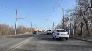 Город Оренбург 19 апреля едем по городу