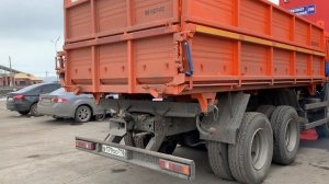 Сельхозник КАМАЗ 45143 Евро 2 зерновоз уехал в Алтайский край.