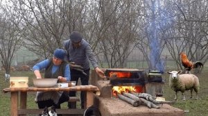 Делаем Традиционную Лезгинскую Печку для Выпекания Хлеба