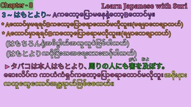 JLPT N2 Grammar Chapter - 8 смотреть онлайн