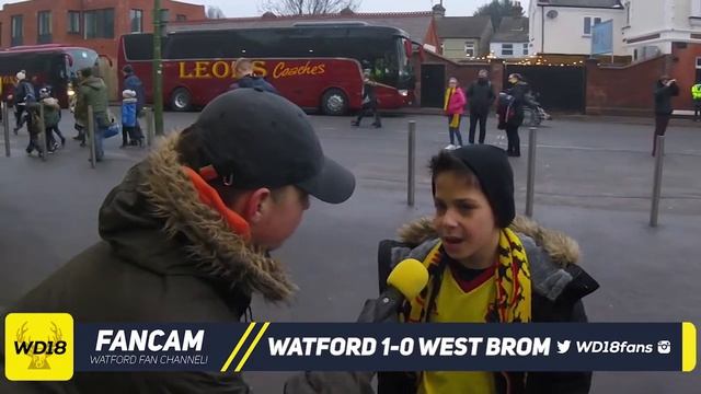 JUNIOR HORNET FANCAMS | WATFORD 1-0 WEST BROM смотреть онлайн