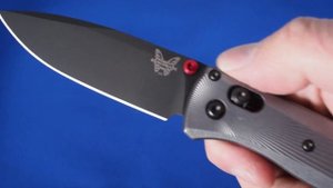 Нож Benchmade 535BK-4 Bugout с клинком М390 и алюминиевой рукоятью USA