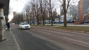 Ukraine, Cherkasy, trolleybus 1А ride from ТРК "Плазма" to Вул. Університетська