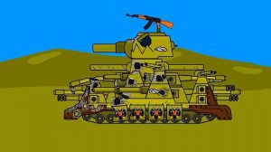 Сборник•Создание и Сражение КВ 44М - Мультики Про Танки