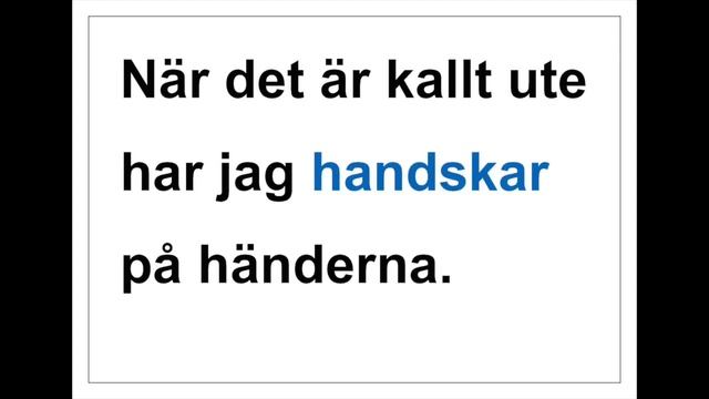 Dag 62 - Fem ord per dag - Lär dig svenska - A2-nivån CEFR - Learn Swedish смотреть онлайн
