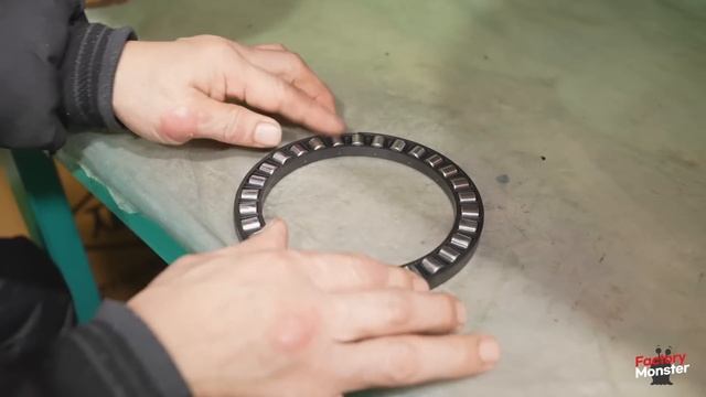 Roller Cutter Drill and Bearing Manufacturing Process. Rock Drill Factory in Korea смотреть онлайн