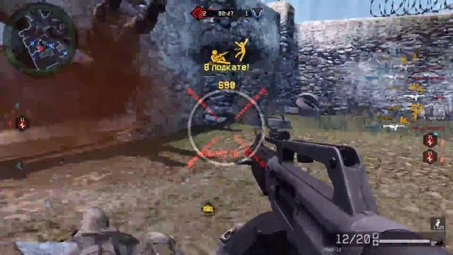 Warface кв .Белая.Гвардия. vs ---РУССКИЕ--- подрывмосты
