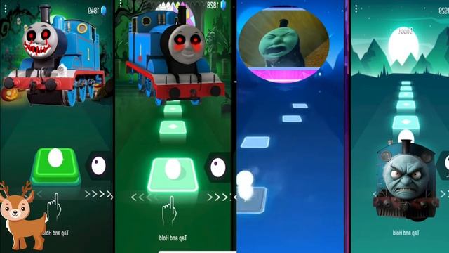 Thomas train Vs Thomas Spider Vs Thomas Exe Vs Thomas Eviltileshop coffindance thomas train