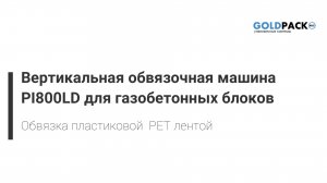 ООО «Голдпак Рус» помогает заводу газобетона сохранить блоки при транспортировке