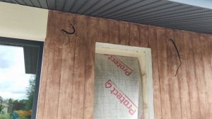 Фасад одноэтажного дома, штукатурка фасада дома