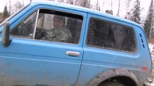 Нива на 32 колесах. Река Баланзас.