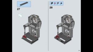 75093 Instrucciones para LEGO Star Wars Duelo final de la Estrella de la Muerte