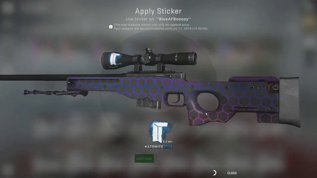 Crafting Awp Blue Hive #273 0.010 - Titan Katowice 2014 смотреть онлайн