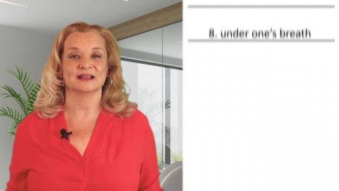 Learn 15 idioms in 5 minutes (with word "under")